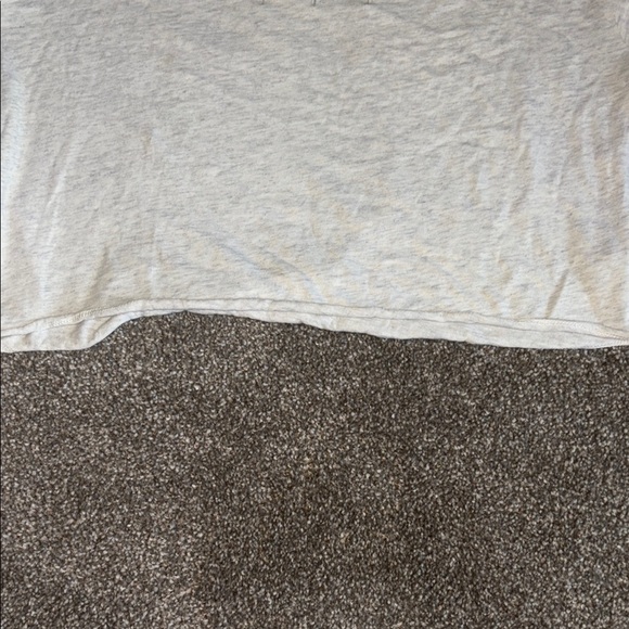 Harlow Gray Cropped Long Sleeve Sweatshirt With Floral Embroidery - Picture 3 of 6